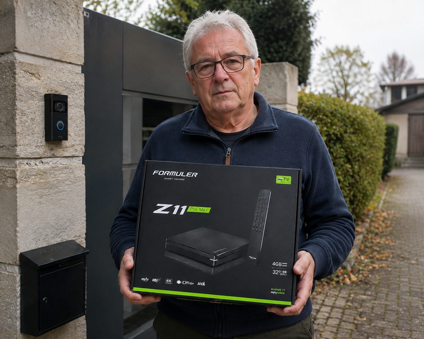 Formuler Z11 Pro Max levering